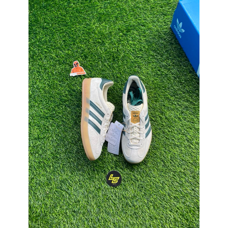 ADIDAS GAZELLE INDOOR CREAM GREEN