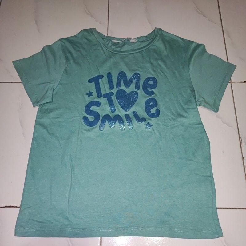 Kaos Anak Hnm HM Kids Masih Baru Neww size 8 th
