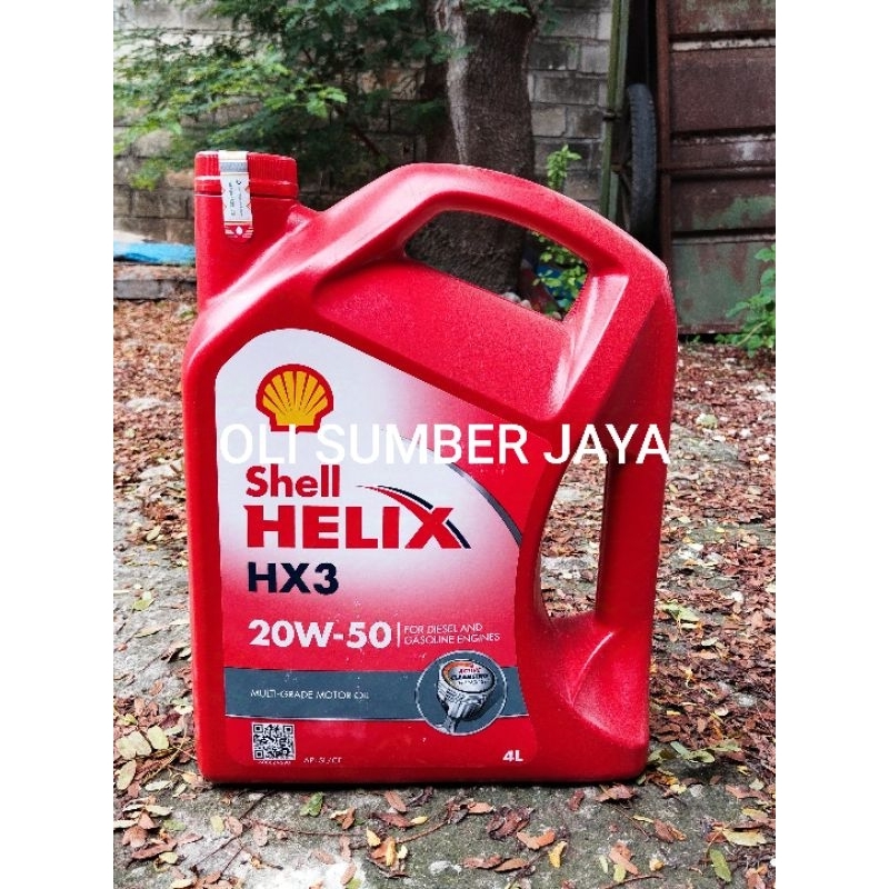 Olsumer Jaya Shell Helix HX3 Diesel Multi-grade Motor Cylindris 20W-50