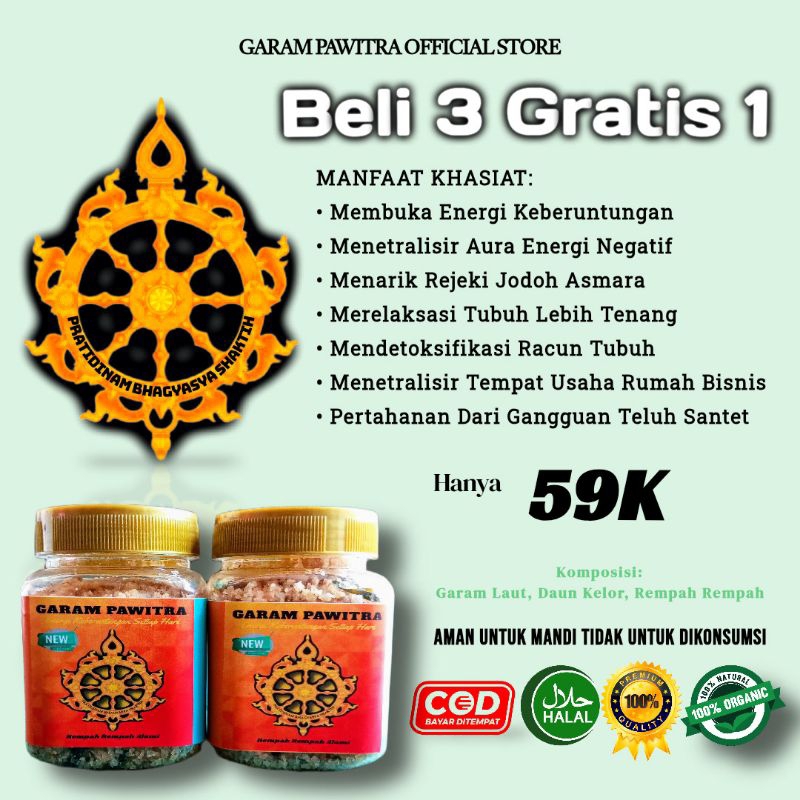 

GARAM PAWITRA - RUQYAH RUWAT PEMBUKA AURA ENERGI KEBERUNTUNGAN
