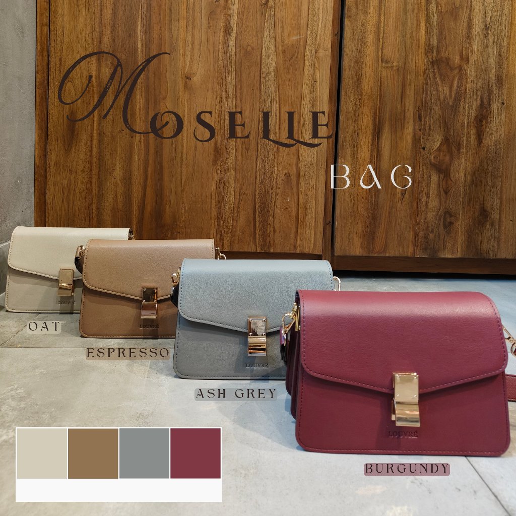 LOUVRE MOSELLE BAG | Tas Wanita | Tas Lokal | Tas Selempang Wanita [INSTANT/SAMEDAY]
