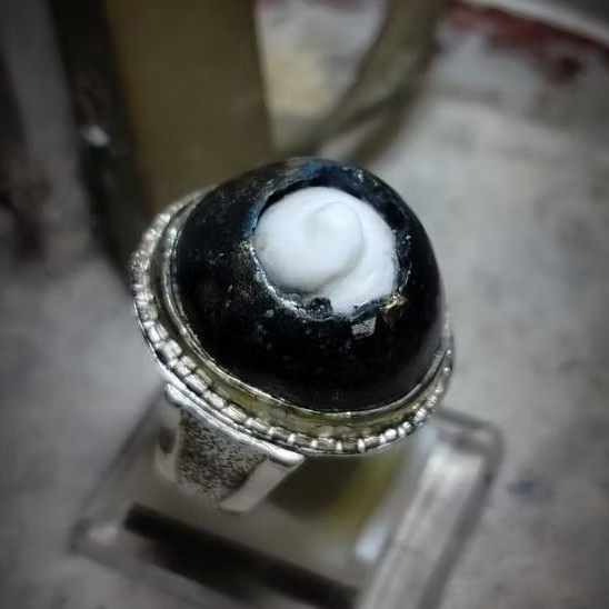 batu akik mustika keong unik antik