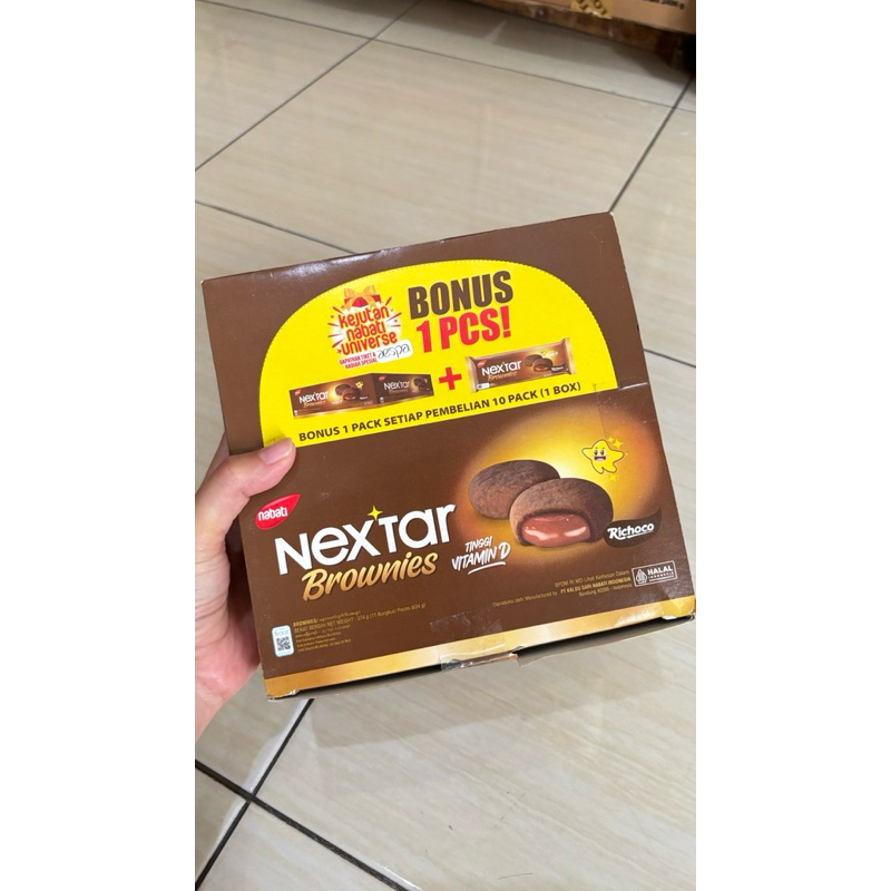 

Nextar Brownies 1 box isi 11 bungkus