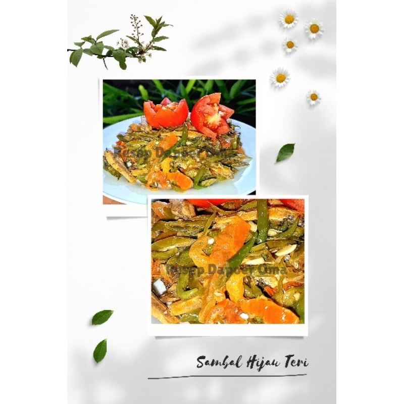 

Sambal Hijau Teri 140gr