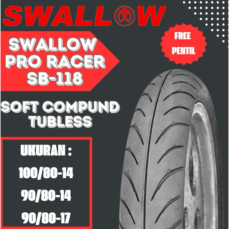 BAN LUAR SWALLOW PRO RACER