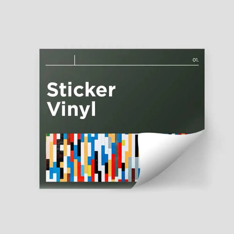Sticker Vinyl A3