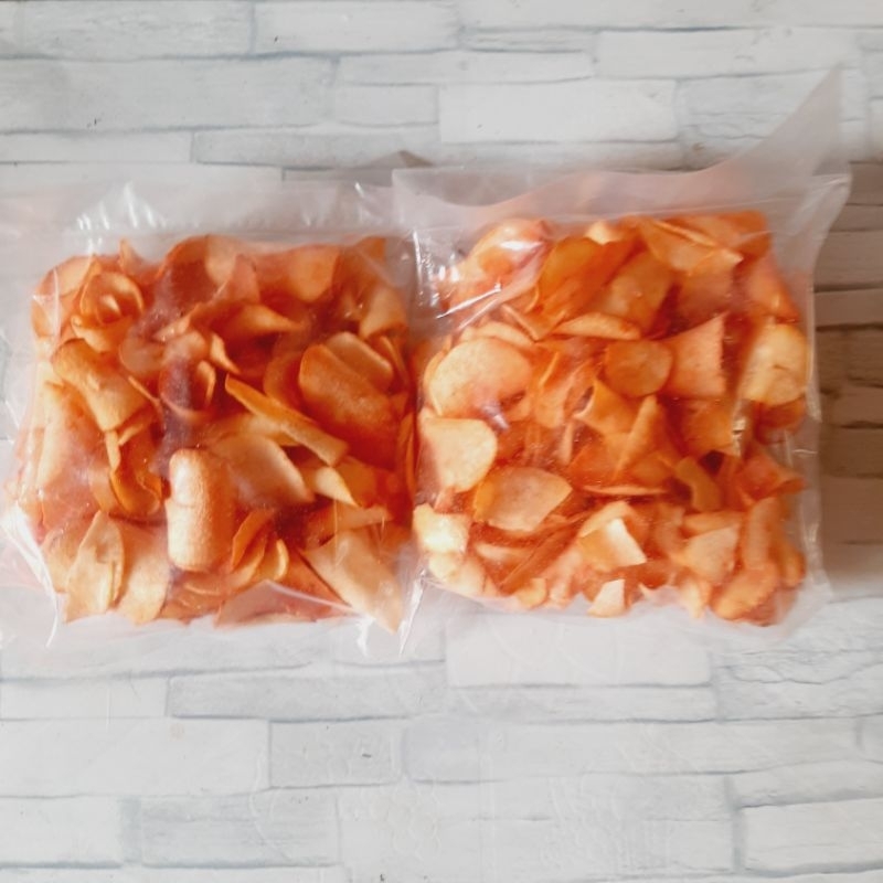 

KRIPIK SINGKONG VARIAN BALADO PEDAS MANIS 100 GRM ISI 2 PCS.