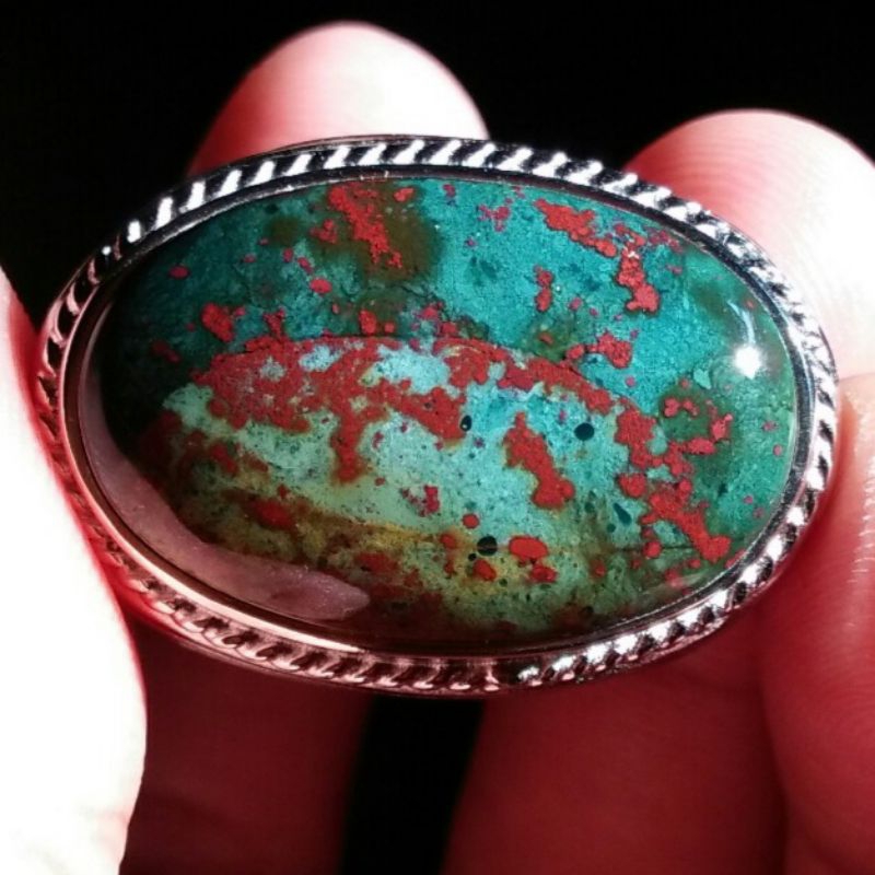 Batu Pancawarna - Nogosui Multicolour. Bukan Batu Ijo Garut Bacan Doko Bacan Totol Red Baron Pacitan
