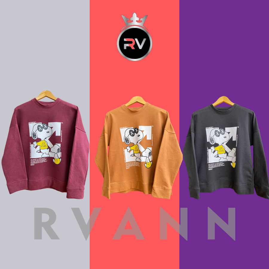 Sweater Crewneck Oversized Snopi Basic