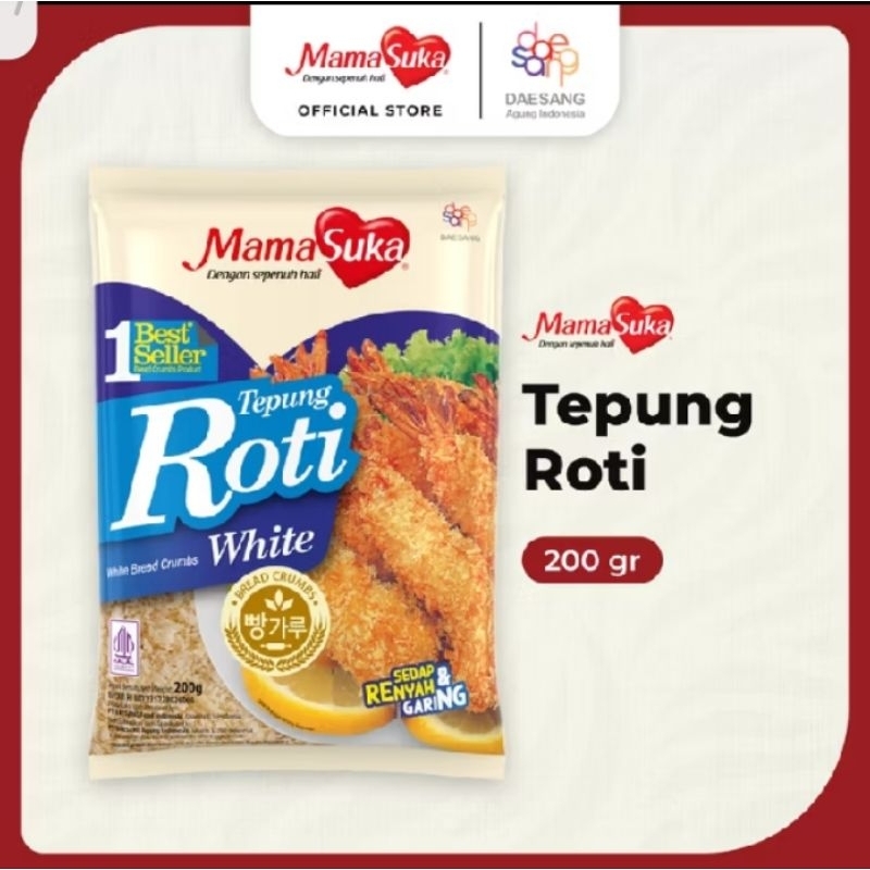 

MamaSuka - Tepung Roti WHITE 200 gr