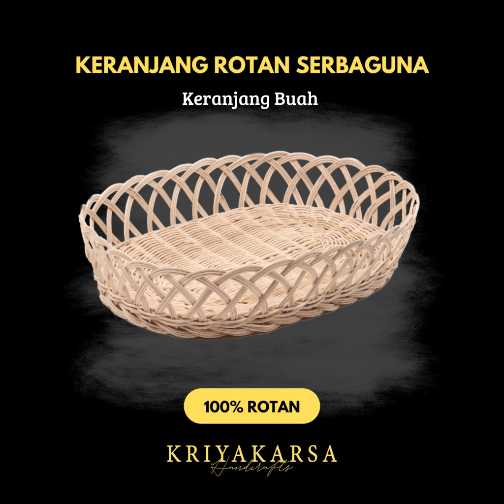 keranjang oval rotan rejeng keranjang buah parcel hampers keranjang hantaran serbaguna keranjang kay