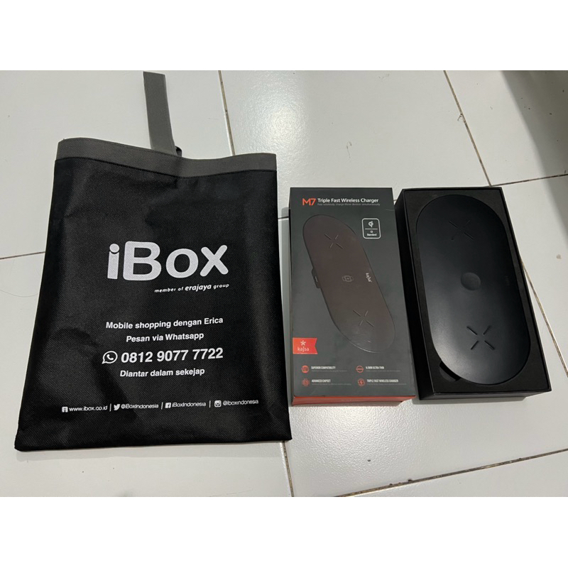new - kajsa m7 wireless charger 3in1