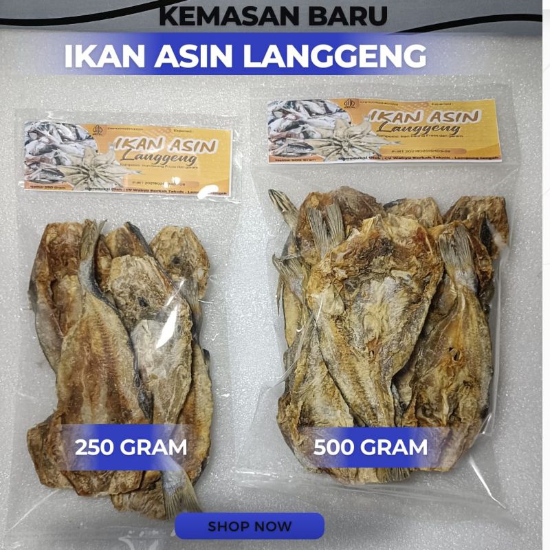 

Ikan Asin Baung Langgeng Kemasan