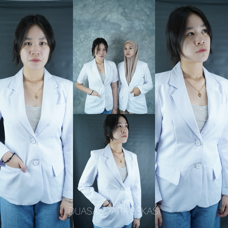 JAS DOKTER WANITA LENGAN PANJANG / JAS DOKTER /SNELLY DOKTER