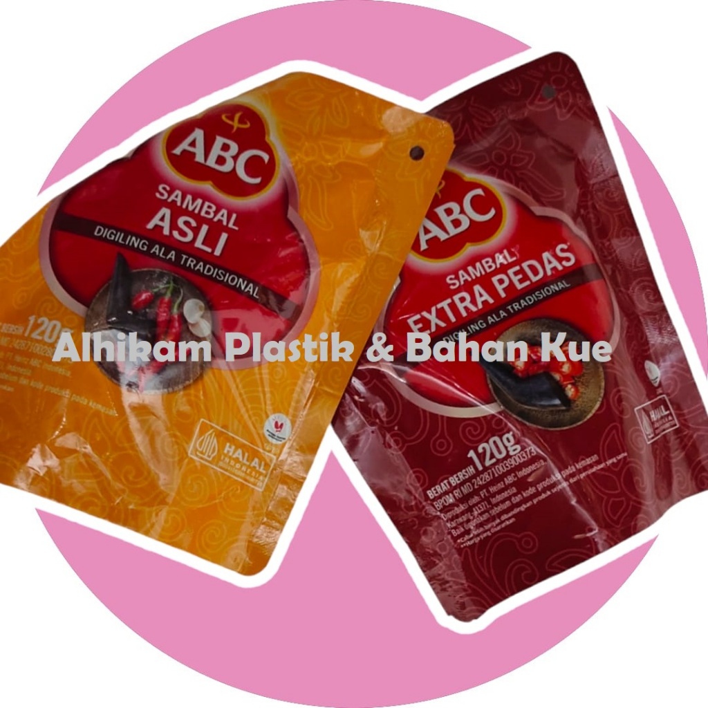 

ABC Saus Sambal Asli dan ABC Extra Pedas 120gr