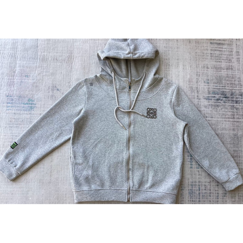 JAKET LOEWE ZIP HOODIE LOEWE PRELOVED JAKET WANITA SECOND SWEATSHIRT LOEWE SECOND