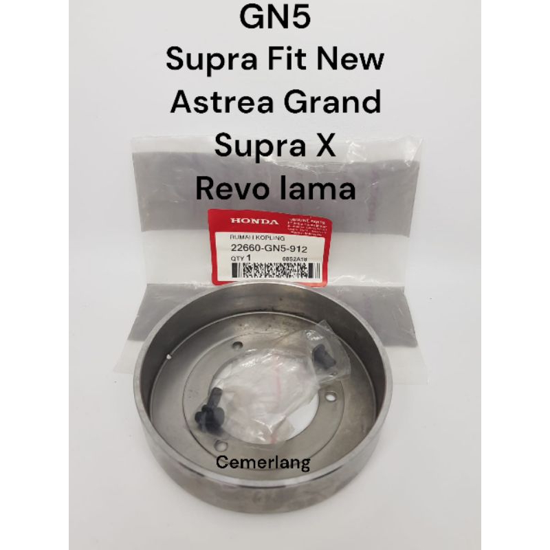Mangkok ganda/Rumah kopling GN5 supra x, grand, revo lama, supra fit new