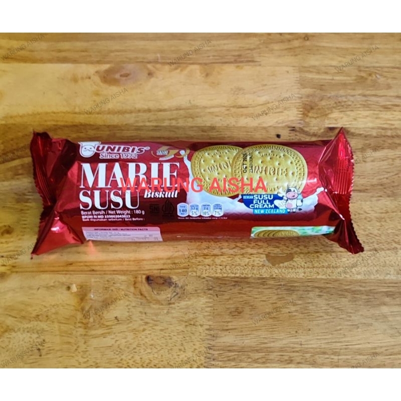 

Biskuit Unibis Marie Susu 180 gr