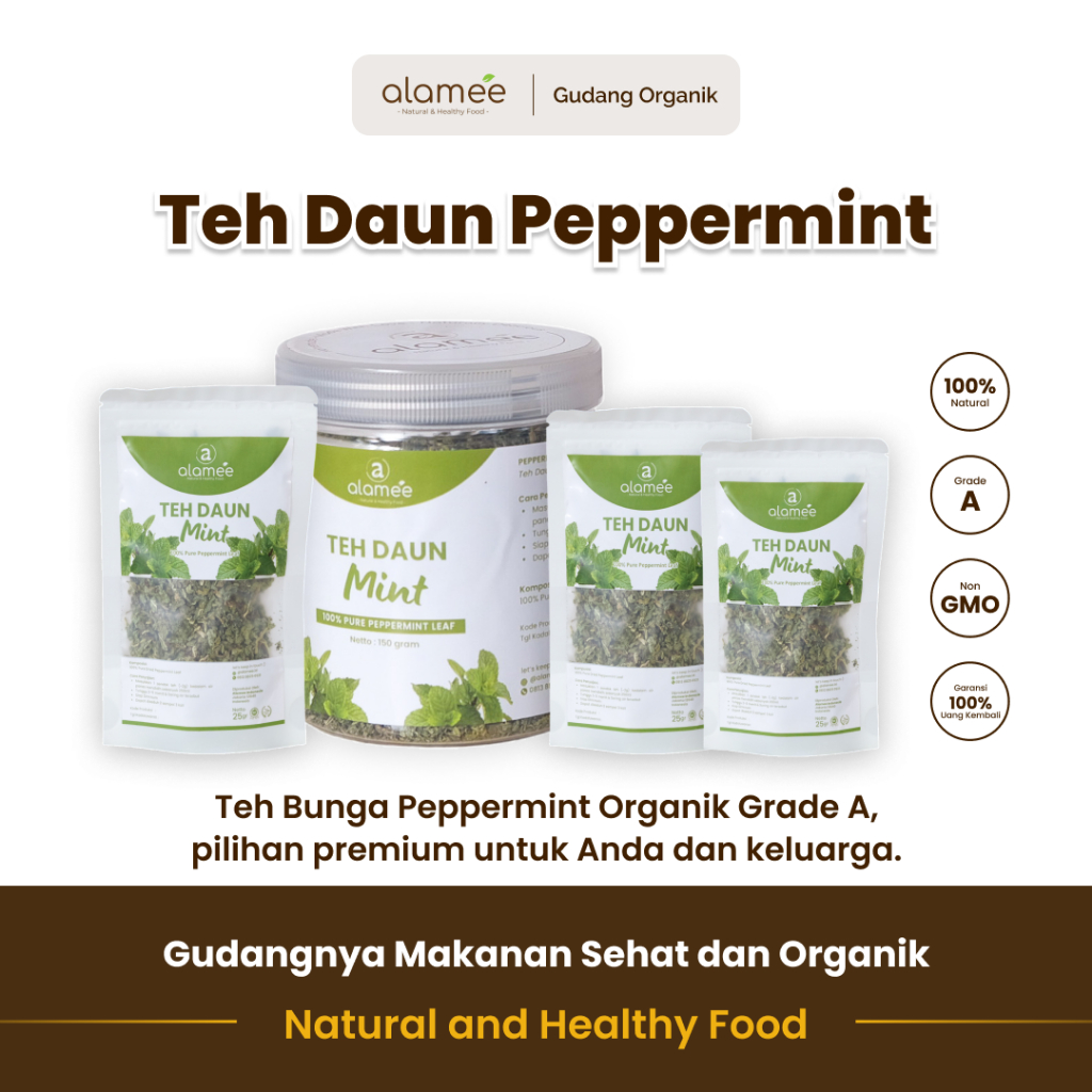 

alamee teh bunga papermint adalah minuman menyegarkan yang menawarkan sensasi dingin