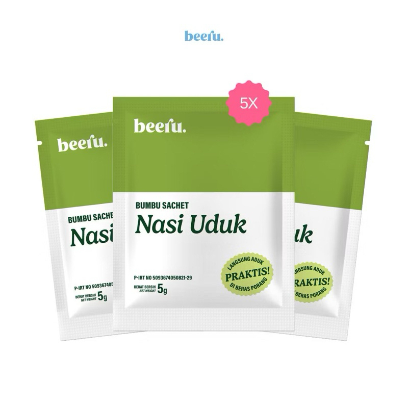 

Beeru Bumbu Sachet Nasi Uduk isi 5pcs