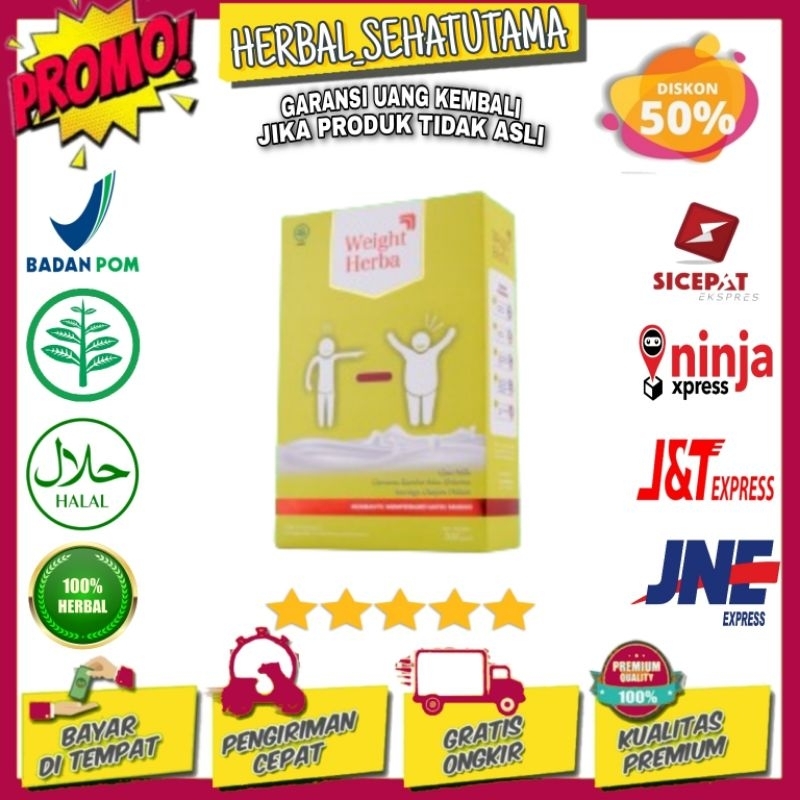 

WEIGHT HERBA ORIGINAL susu penambah berat badan - WEIGHT HERBA ASLI susu penggemuk berat badan - WIGHT HERBA ORIGINAL