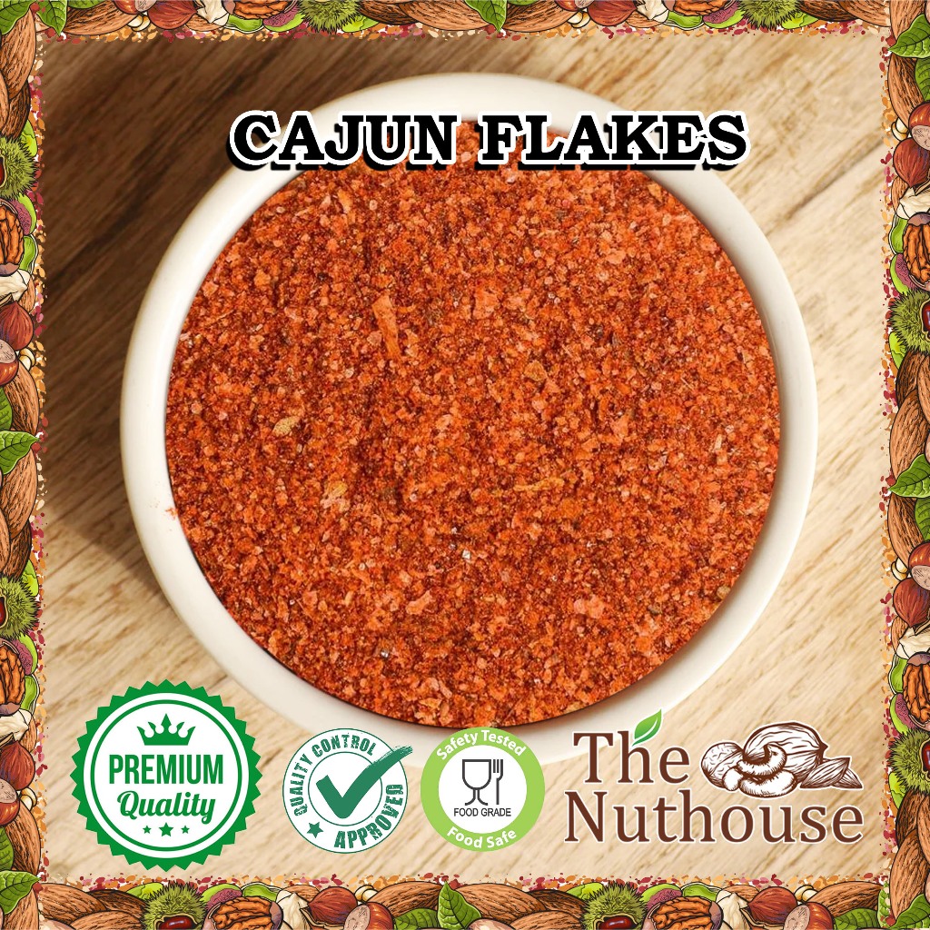 

1kg Cajun Flakes Spice Seasoning Powder / Bumbu Cajun Serpihan [Premium]