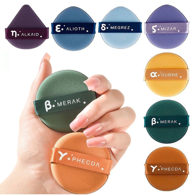 Spons Bedak Tabur Bentuk mizar