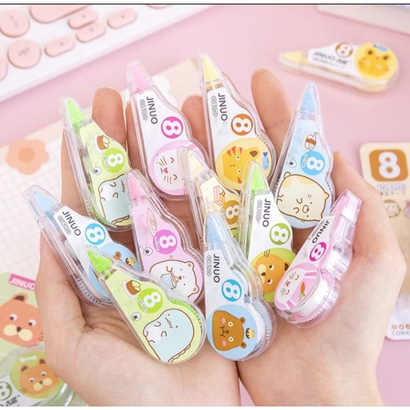 

TIP EX TAPE CORRECTION 8 METER PITA PENGHAPUS KARAKTER LUCU