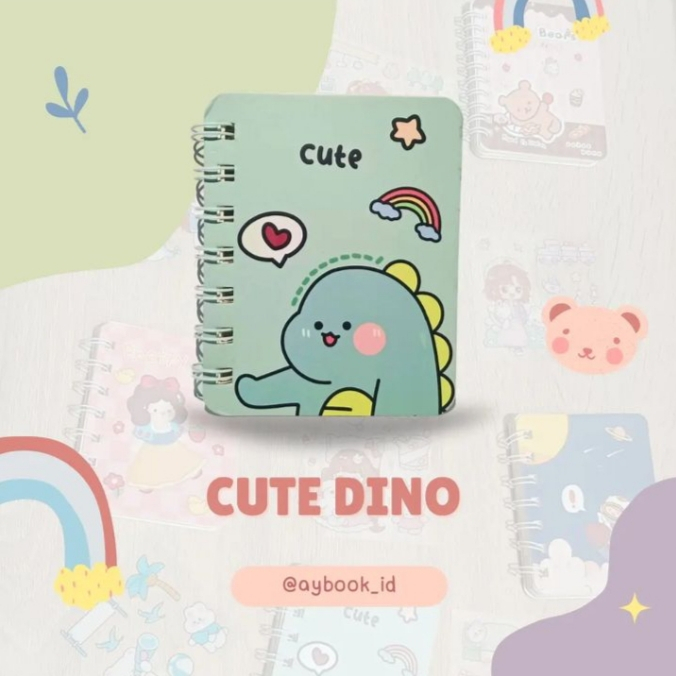 

Aybook Notebook Mini -> CUTE DINO
