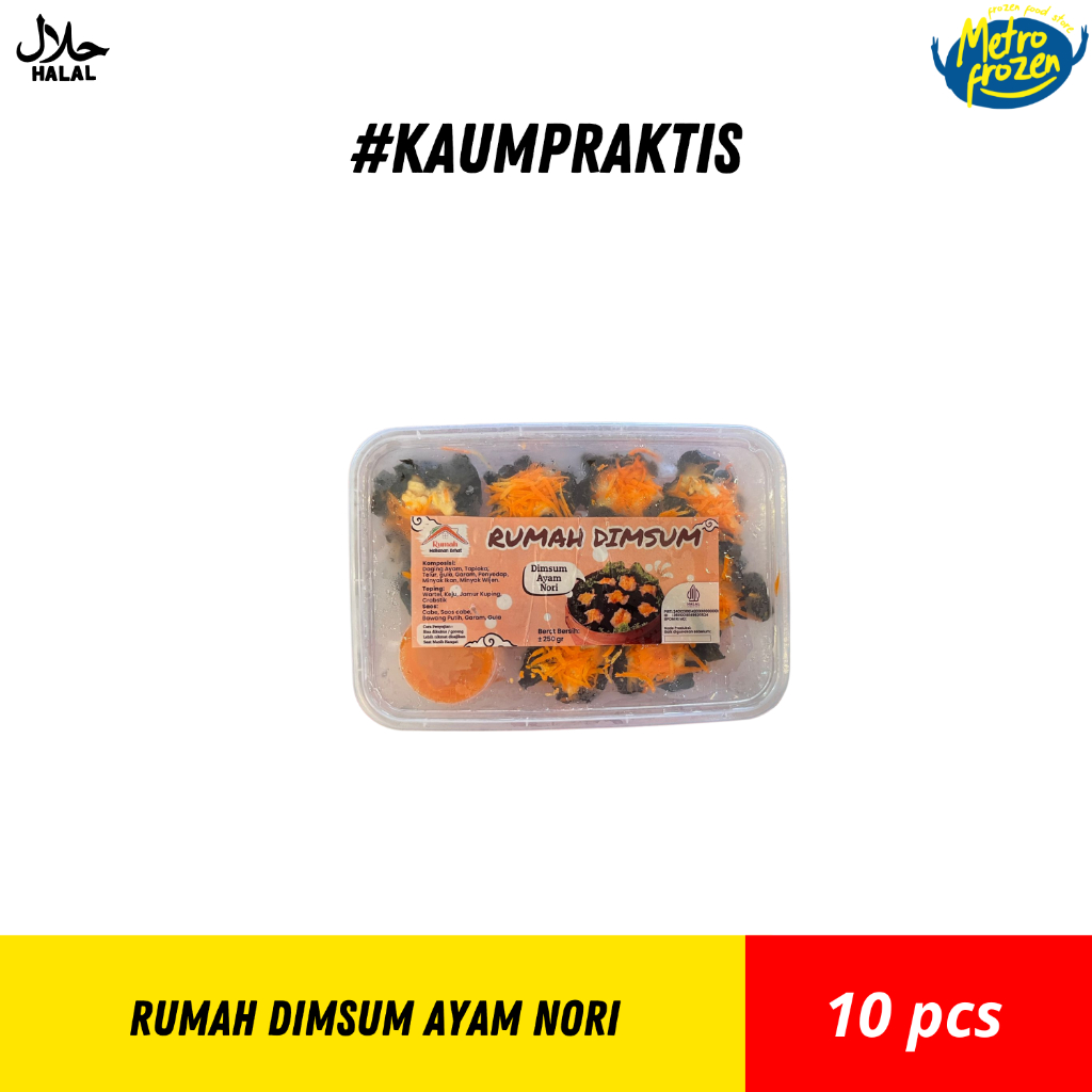 

Rumah Dimsum Ayam Nori 10pcs