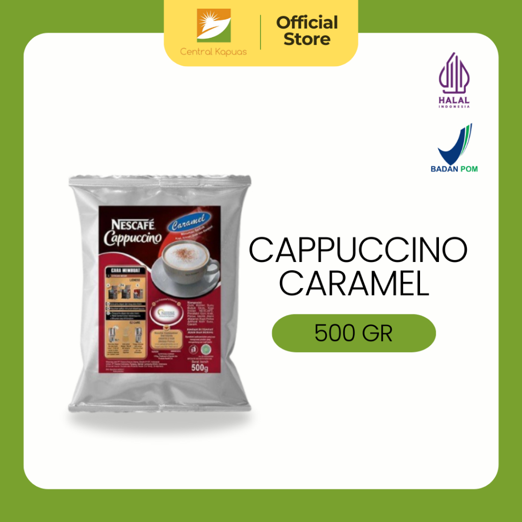 

NESCAFE CAPPUCCINO Caramel Era 500gr