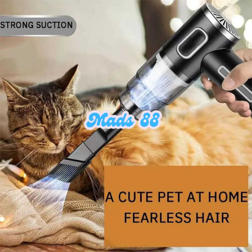 Mesin Vacum Cleaners Hisap Penyedot Debu Kotoran Kursi Sofa Jok Mobil Ruangan Rumah Portabel