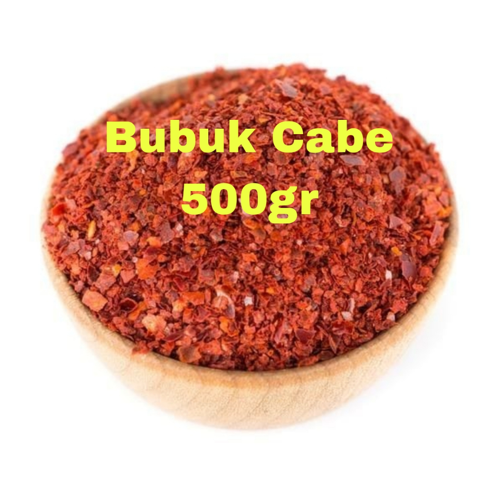 

Bubuk Cabe Kasar | Chili Flakes | 500gr