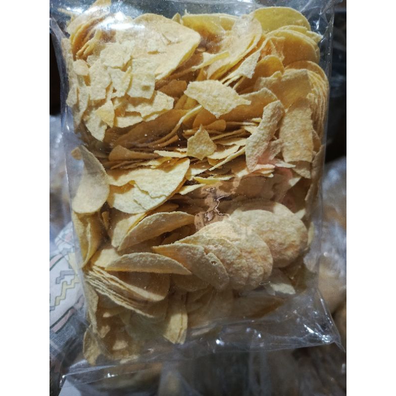 

Patahan PRINGLES kemasan 500gr enak