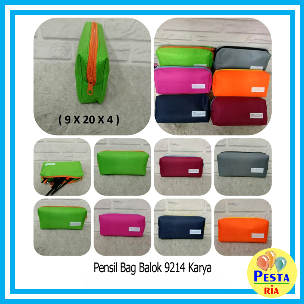 

Murah!! (1Pcs) Tepak Pensil Kain Unisex, tempat pensil case, tepak resleting