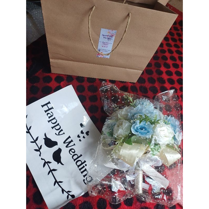 HAND BOUQUET BUNGA LAMARAN / WEDDING / PREWED | BUNGA ARTIFICIAL
