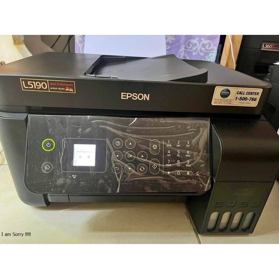 PRINTER EPSON L5190 ALL IN ONE WIFI SECOND