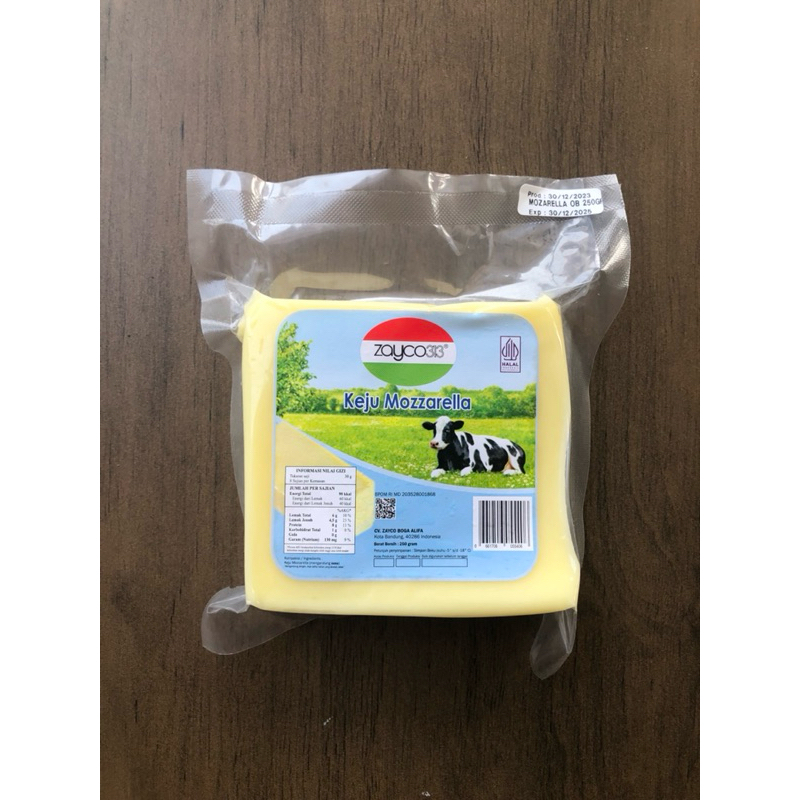 

✅ Zayco Keju Mozarella 1 Kg