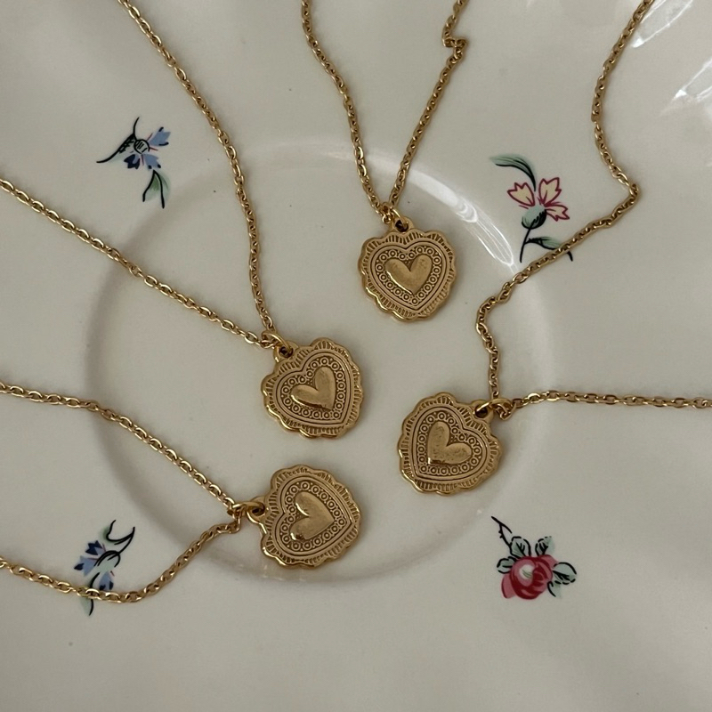 Vintage Heart Necklace