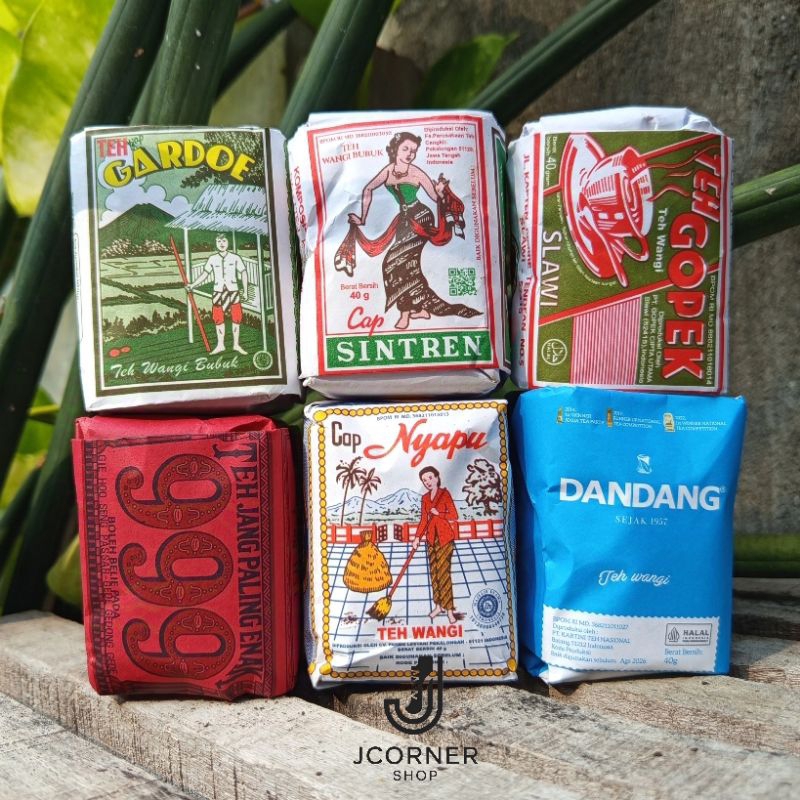 

Paket Racikan TEH TUBRUK (6 pcs) WEDANGAN & ANGKRINGAN KHAS SOLO