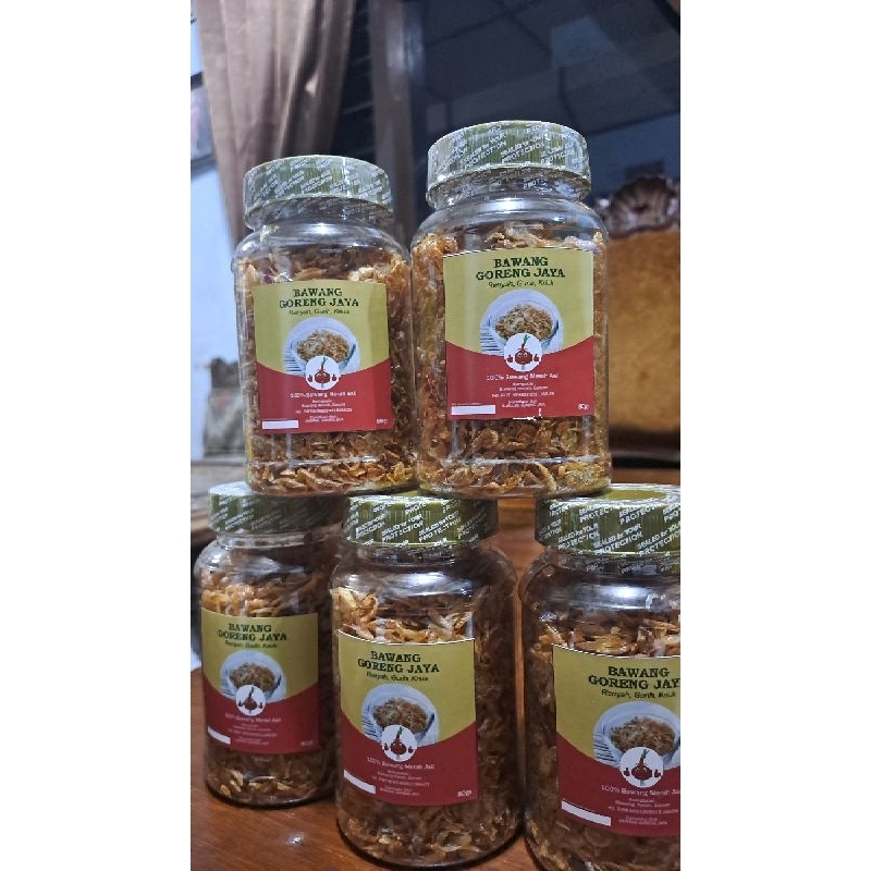 

bawang merah/berambang goreng jaya 100% asli tanpa campuran
