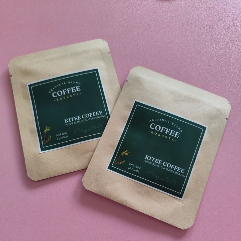 

Kopi Robusta - Kopi Drip bag robusta Pagaralam 13 gram - Robusta Pagaralam