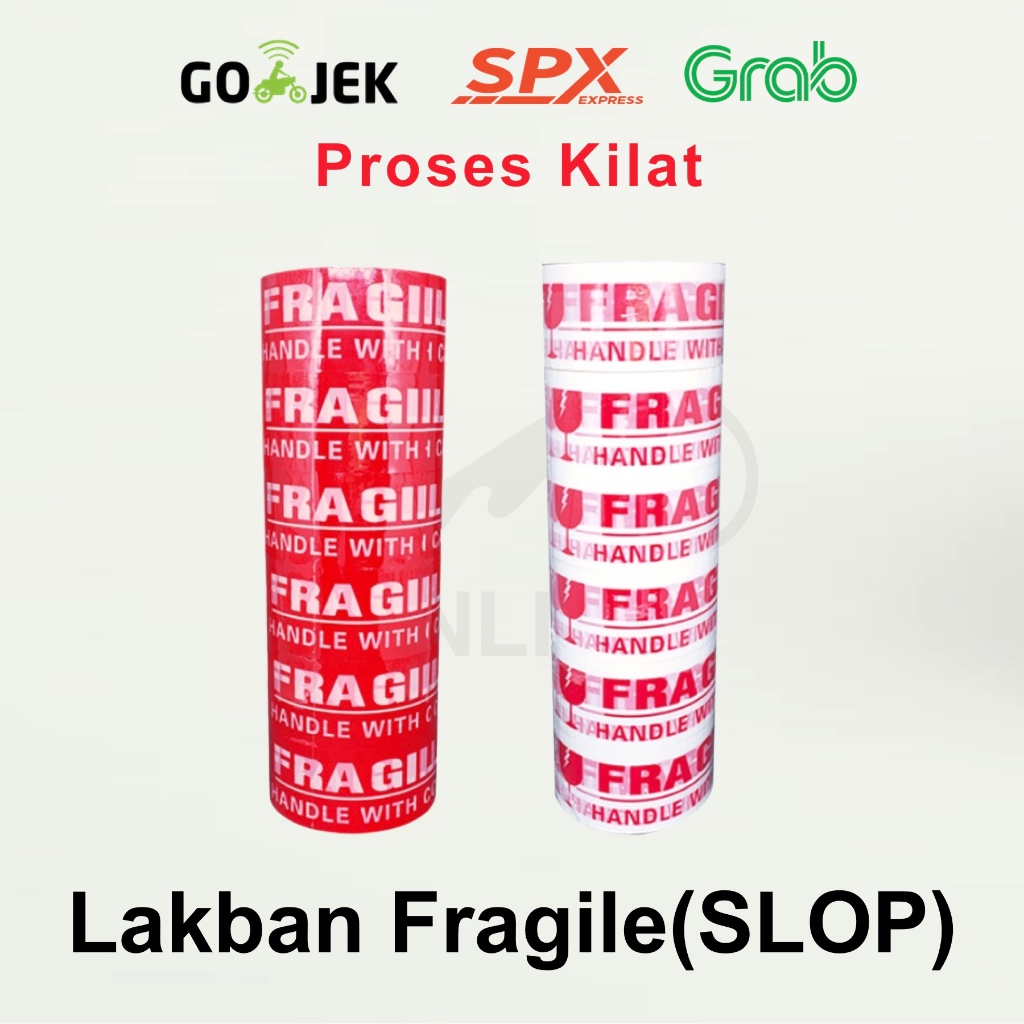 

Lakban Fragile 60Y(1 SLOP) TERMURAH