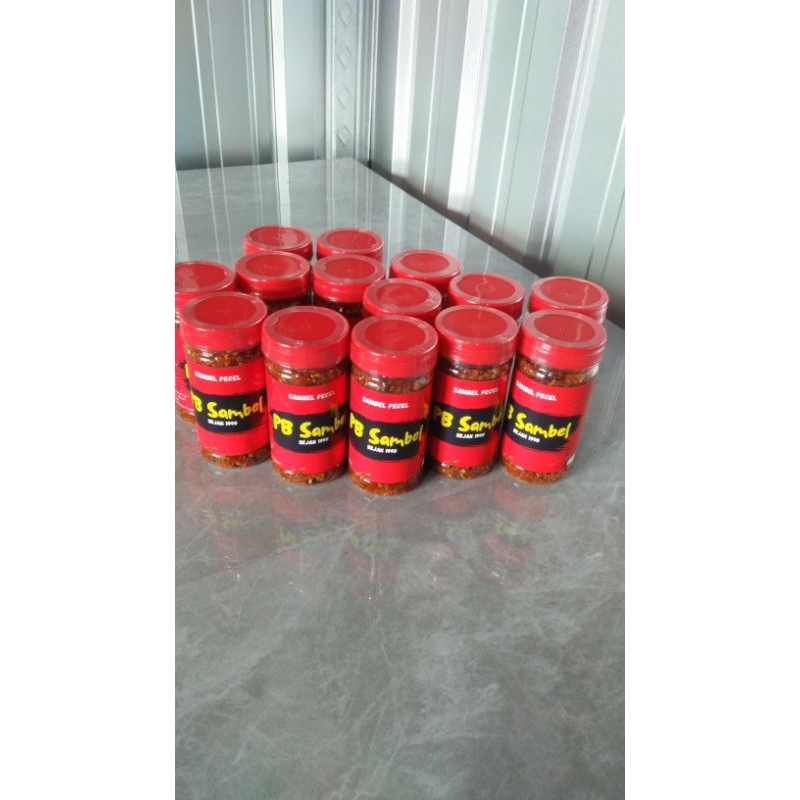 

PB Sambel Sambal Pecel Premium kemasan 205 g toples