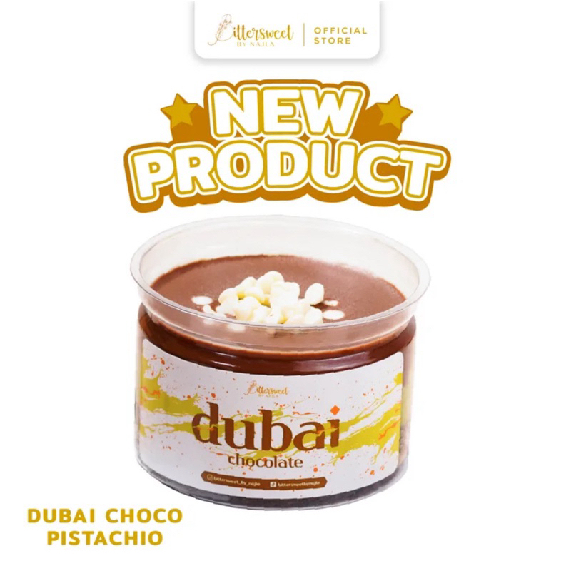

Dubai Choco Pistachio Bittersweet by Najla