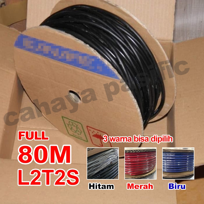 1Roll Kabel Mic Stereo Besar L2S 80M Kabel Mic Audio Kabel Mic