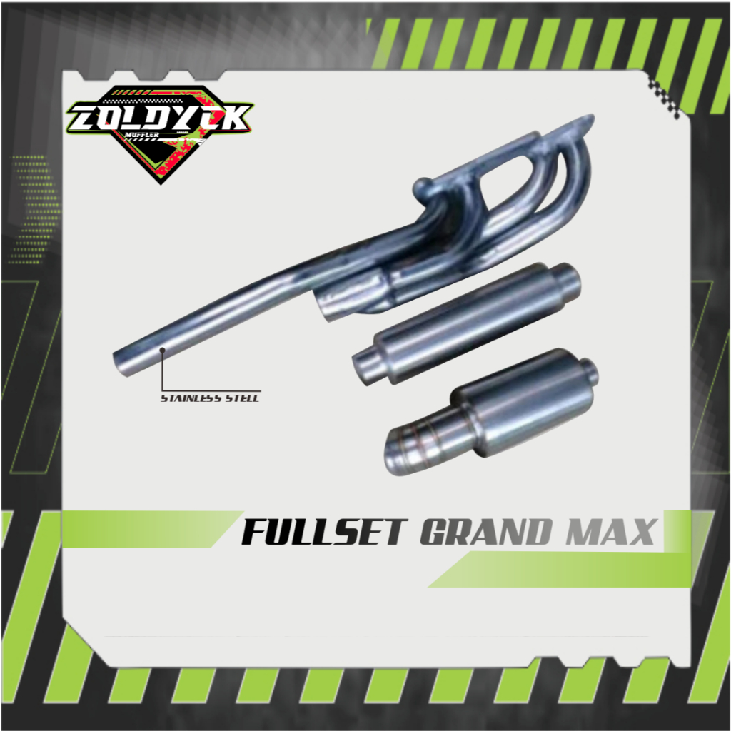FULLSET KNALPOT MOBIL GRANDMAX
