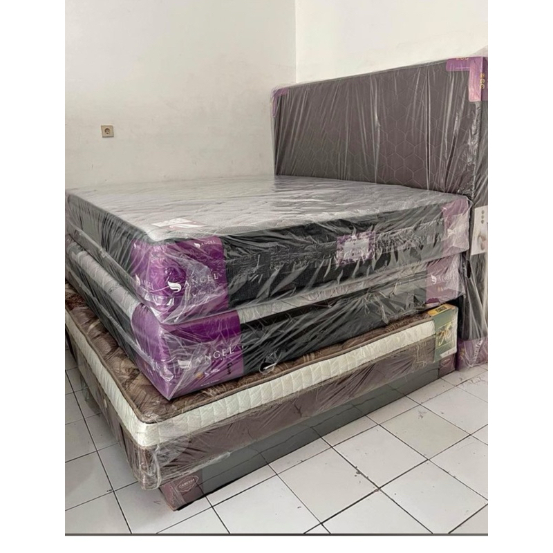 SpringBed Angel Alifa Sudah Full Benteng + Pillow Top