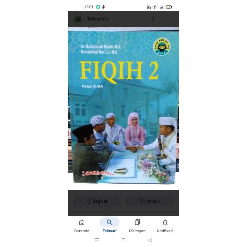buku fiqih kelas 11 penerbit Yudhistira