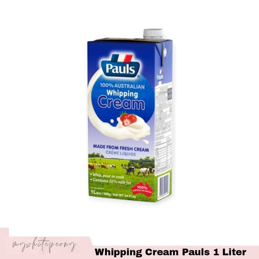 

Whipping Cream Pauls 1 Liter